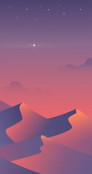 紫色星空H5背景高清