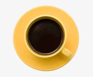 黄色的杯子免抠