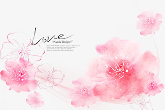 水彩花卉素材免抠