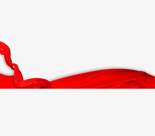 飘扬的彩带免抠