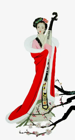 王昭君出使西域免抠