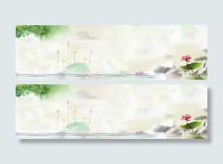 中国风淘宝海报背景