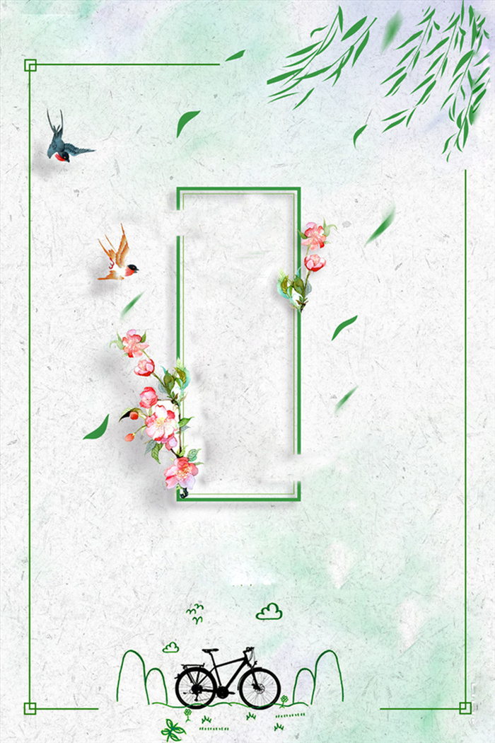 清明鲜花背景素材高清