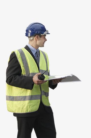 戴安全帽的人免抠