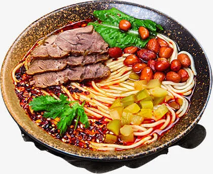 风味小面免抠