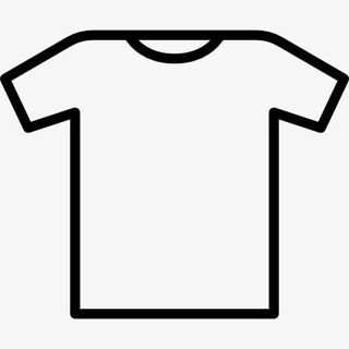 空白T恤图标免抠