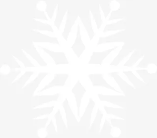 白色寒冷雪花免抠