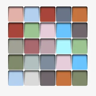 彩色正方形免抠