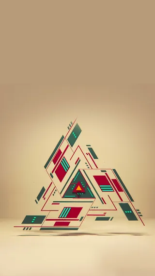 简约几何科技H5背景图高清