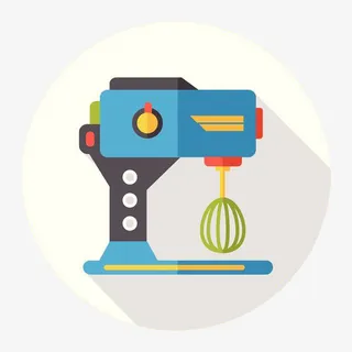 智能家用长投影打蛋器免抠