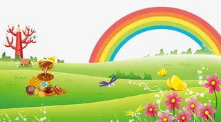 春天海报素材免抠