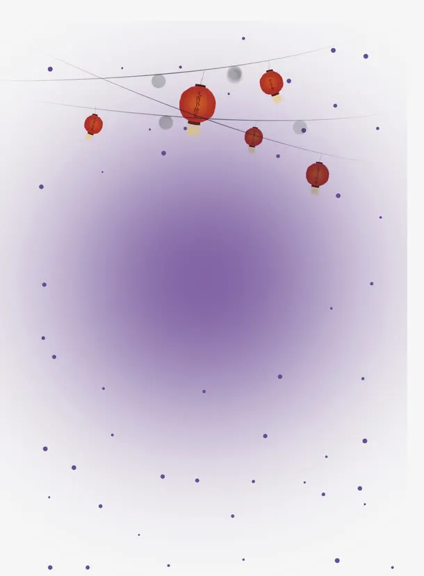 红灯笼星空背景效果图