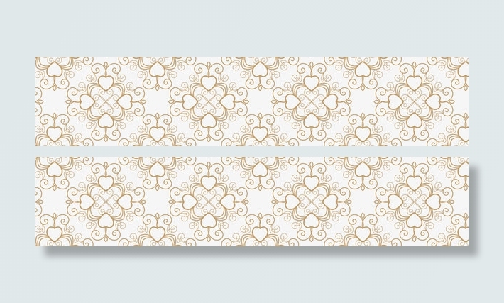 复古花纹装饰图案免抠