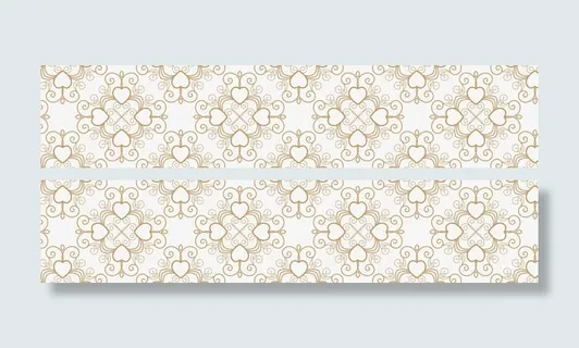 复古花纹装饰图案免抠