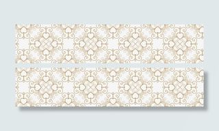 复古花纹装饰图案免抠