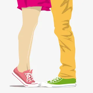 情人节男女约会免抠