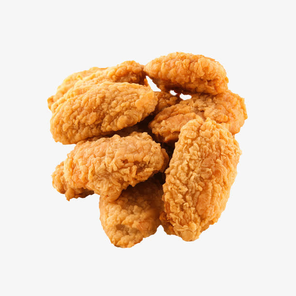 产品实物油炸翅中香酥免抠
