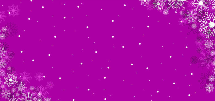 浪漫，紫色，雪花，背景，海报高清