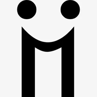 两人互相问候图标免抠