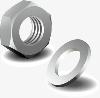 细小的螺母五金反光配件免抠