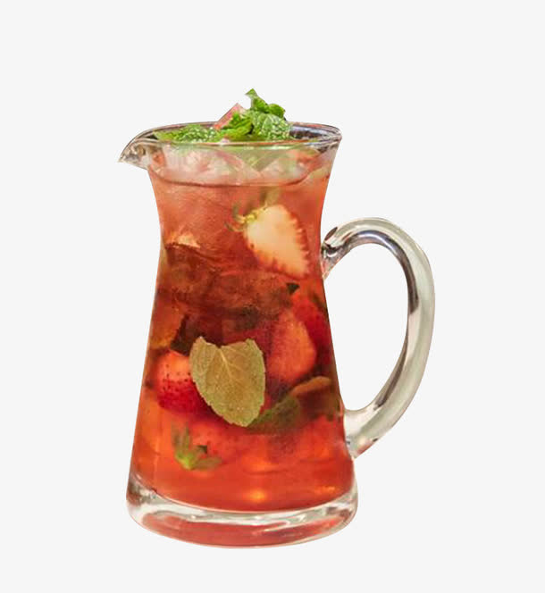 夏季清凉水果茶免抠