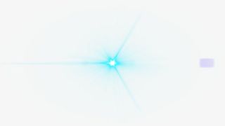 高光素材淡蓝色光晕免抠