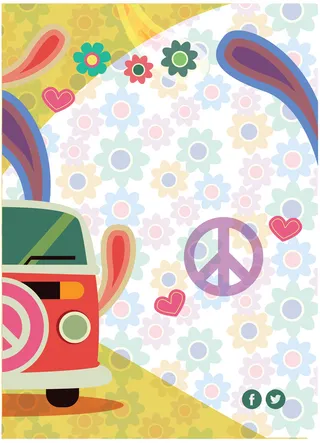 春天郊游踏青宣传海报高清