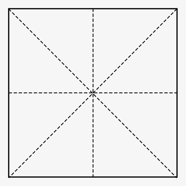 复古黑色田字格免抠
