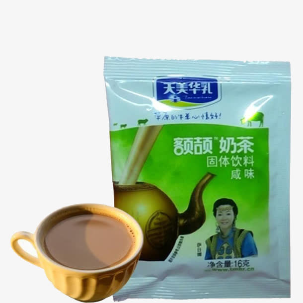 正宗额吉奶茶粉休闲装免抠