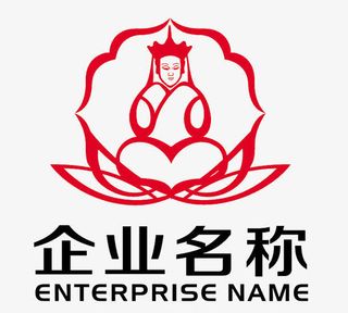 佛教LOGO企业LOGO免抠