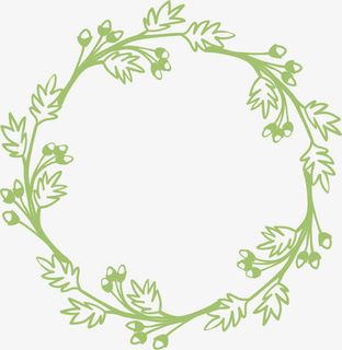花环花边手绘边框免抠