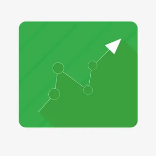 曲线图图标免抠