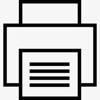 方大的打印机图标免抠