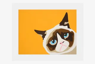 挂画剪影手绘免抠