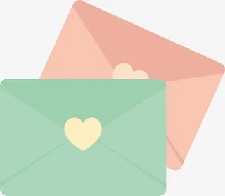 情人节爱心告白情书免抠