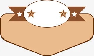 简约星星边框免抠