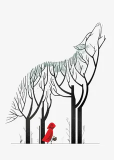 灰狼免扣元素免抠