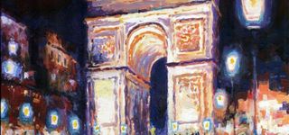 油画浪漫背景高清