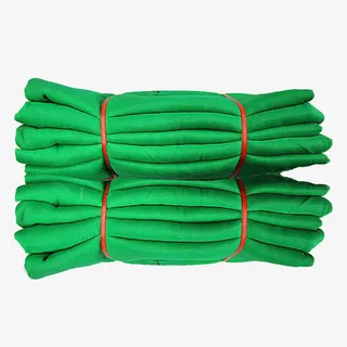 两捆绿色安全网免抠