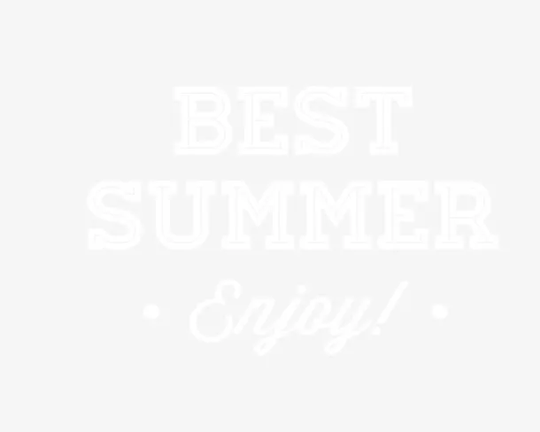 夏天summer 艺术字免抠