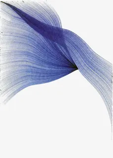 深蓝色线条免抠