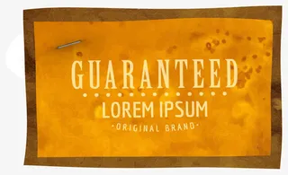 矢量做旧纸张免抠