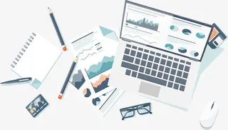 财务分析反馈图.免抠装饰ppt元素