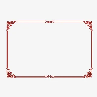 中国风边框免抠