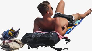 度假 游泳 休闲 度假 帅哥免抠