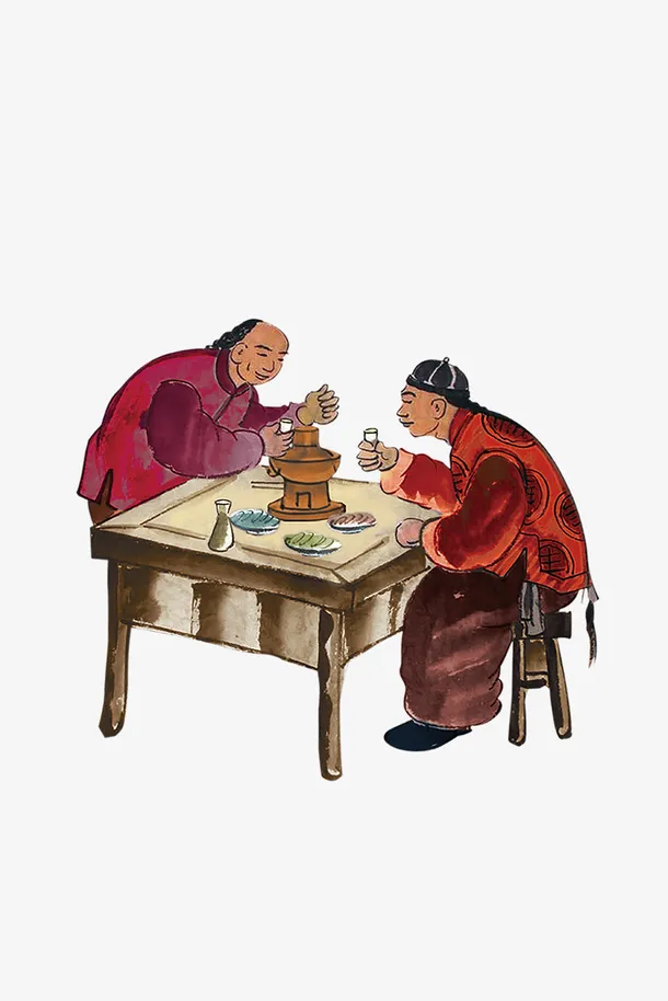 手绘人物免抠