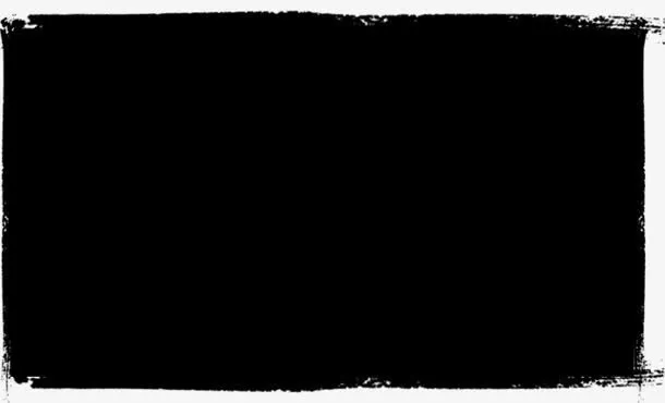 中国风黑色墨迹底纹免抠