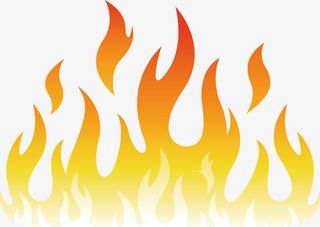 黄色火焰免抠
