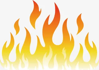 黄色火焰免抠