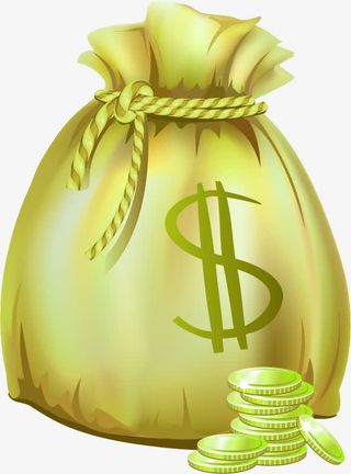 装钱币的袋子免抠